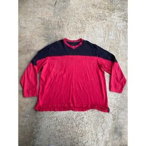 Vintage 90’s Y2K Nike Long Sleeve V Neck Shirt